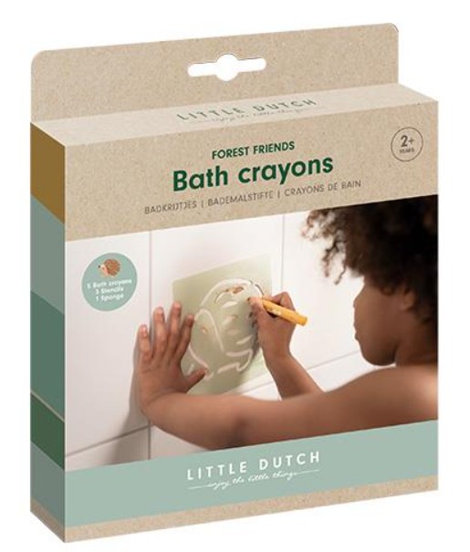 Little Dutch - Badkrijtjes - Meerkleurig - Forest Friends