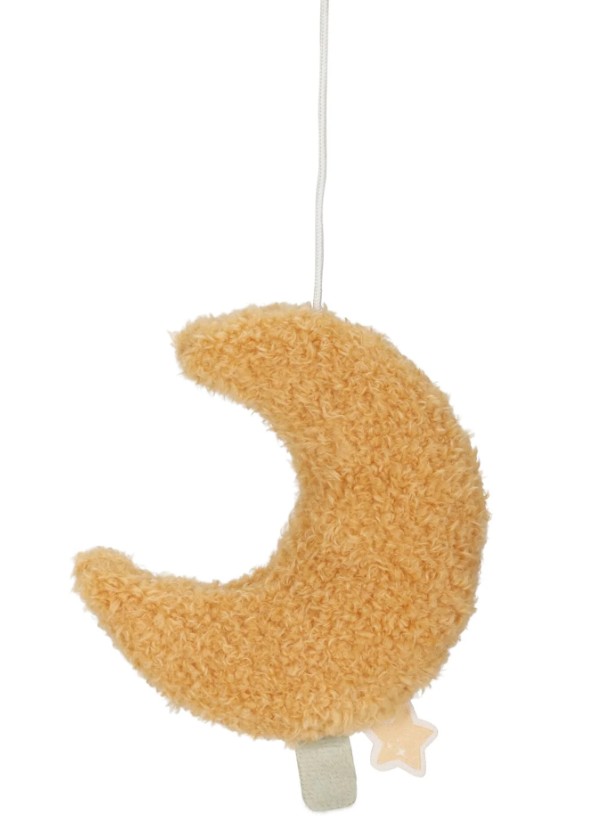 Little Dutch - Houten muziekmobiel - Beige - Newborn Naturals