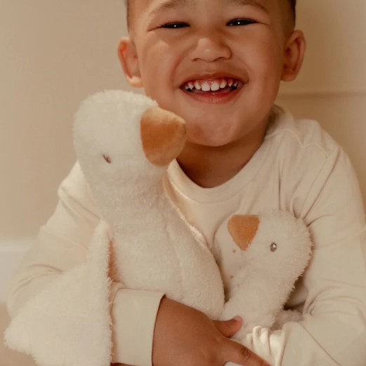 Little Dutch - Knuffel Gans 25 cm - Wit - Little Goose