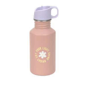 Lässig - Bottle Stainless Steel Pattern Party Rose/Lilac