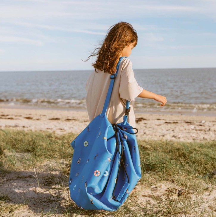 Play & Go - Speeltapijt/Opbergzak Outdoor Swim Fun - 140 cm