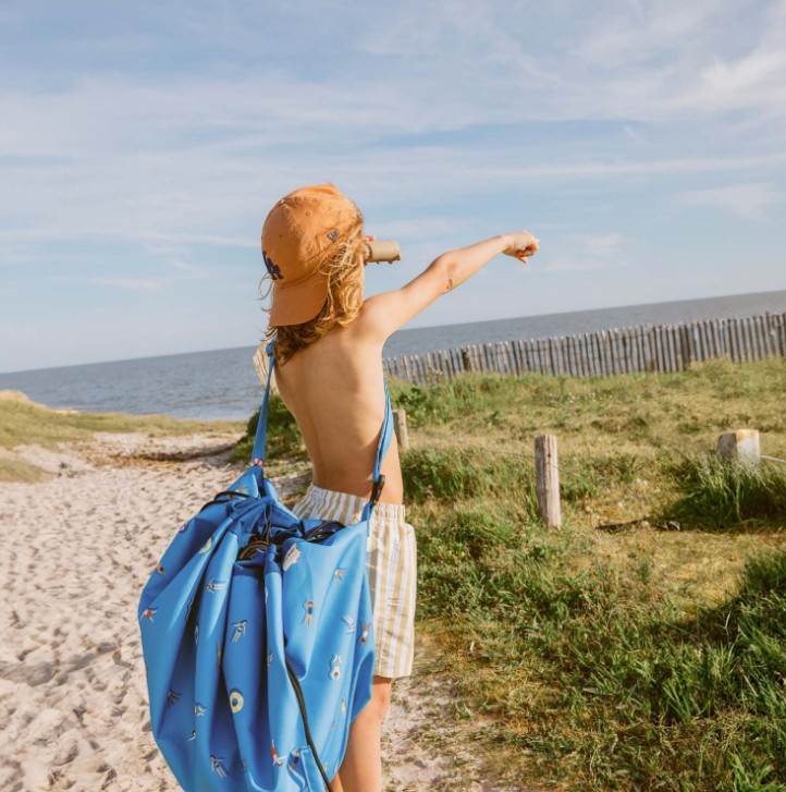 Play & Go - Speeltapijt/Opbergzak Outdoor Swim Fun - 140 cm