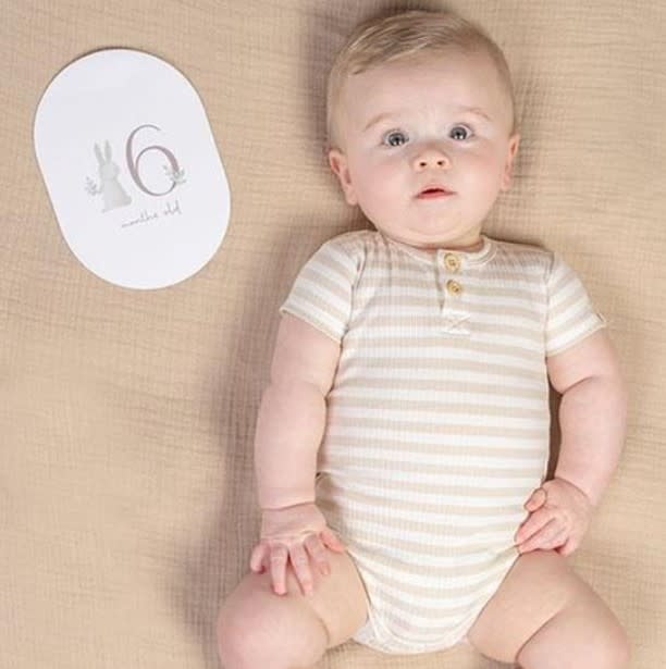 Little Dutch - Mijlpaalkaarten "Mijn eerste jaar" - Baby Bunny