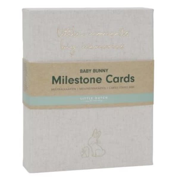 Little Dutch - Mijlpaalkaarten "Mijn eerste jaar" - Baby Bunny