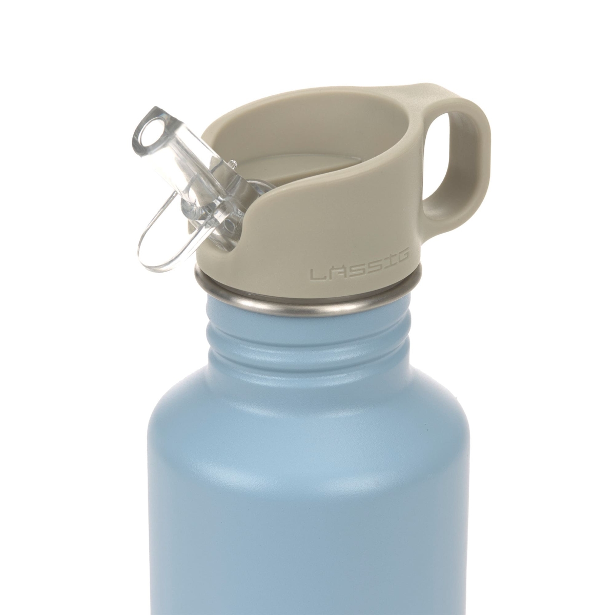 Lässig - Bottle Stainless Steel Pattern Party blue/green