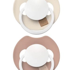 Difrax - Dynamic fopspeen Prime Glow 0-6M - Ivory/Blush