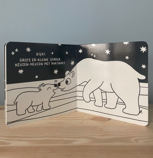 Hey baby, kijk! - Een knuffelboek - Laura Van Bouchout & Eva Mouton