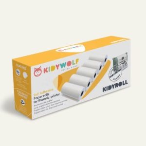 KIDYWOLF - KIDYROLL - Zelfklevende papierrollen voor KIDYPRINT