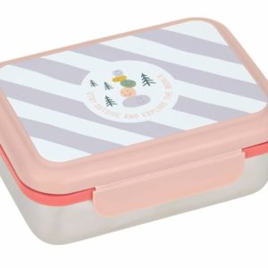 Lässig - Lunchbox Stainless Steel Sunny Explorer rose/pink