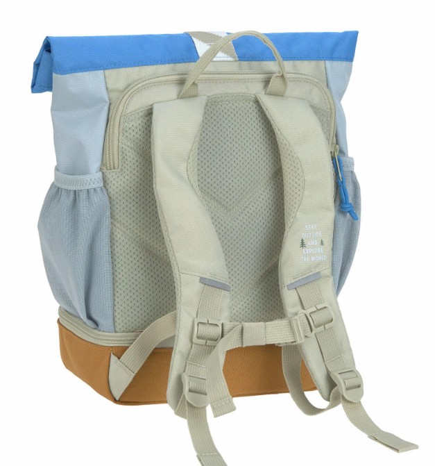 Lässig - Mini Rolltop Backpack Sunny Explorer green/blue