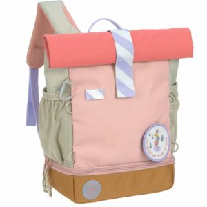 Lässig - Mini Rolltop Backpack Sunny Explorer rose/pink