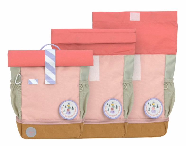 Lässig - Mini Rolltop Backpack Sunny Explorer rose/pink