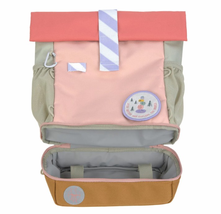 Lässig - Mini Rolltop Backpack Sunny Explorer rose/pink