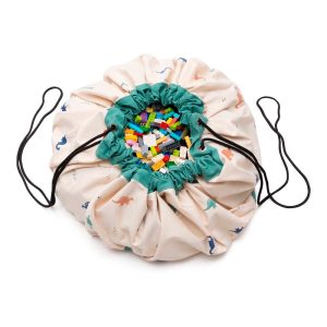 Play & Go - Speeltapijt/Opbergzak Dino - 140 cm