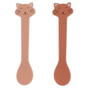 Trixie - Siliconen lepel 2-pack - Mrs. Cat