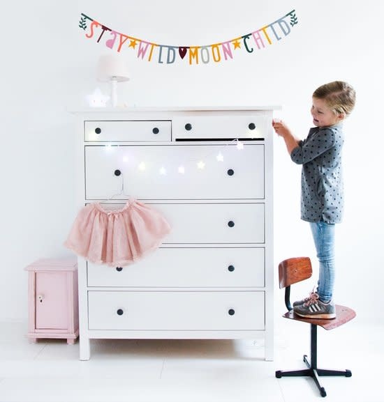 A little lovely company - Letter banner: Boho chic