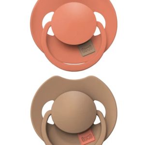 Difrax - Dynamic fopspeen 6-18M Prime - Granola/Orange