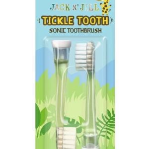 Jack N' Jill Replacement 2 Pack Brushes Tickle Tooth