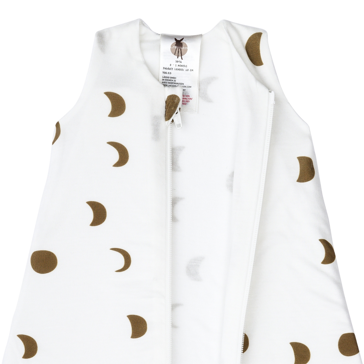 Lässig - Sleeping Jumper Eucalyptus Moon milky, 86/92 - 0.5 tog