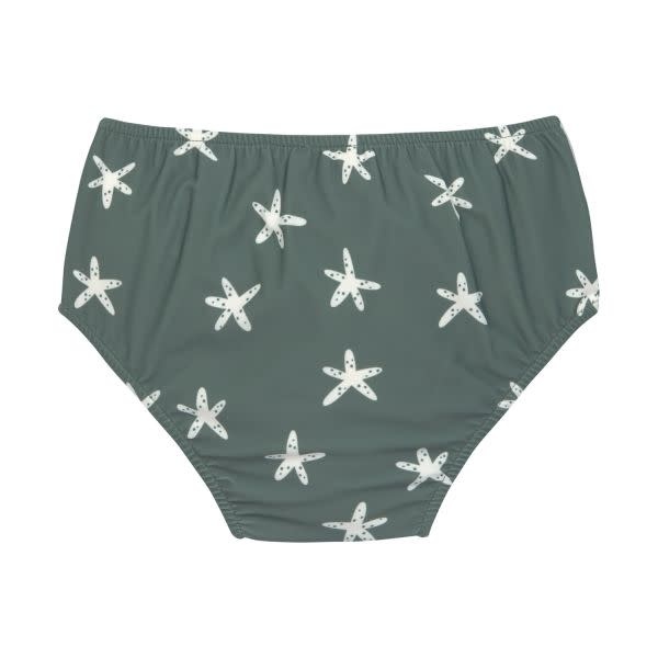 Lässig - UV-werende en wasbare zwemluier - Starfish deep olive