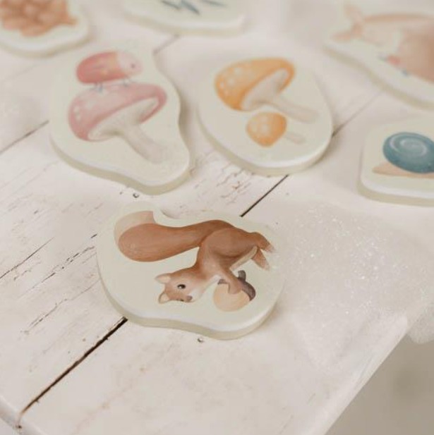 Little Dutch - Bad Foam Figuren - Forest Friends