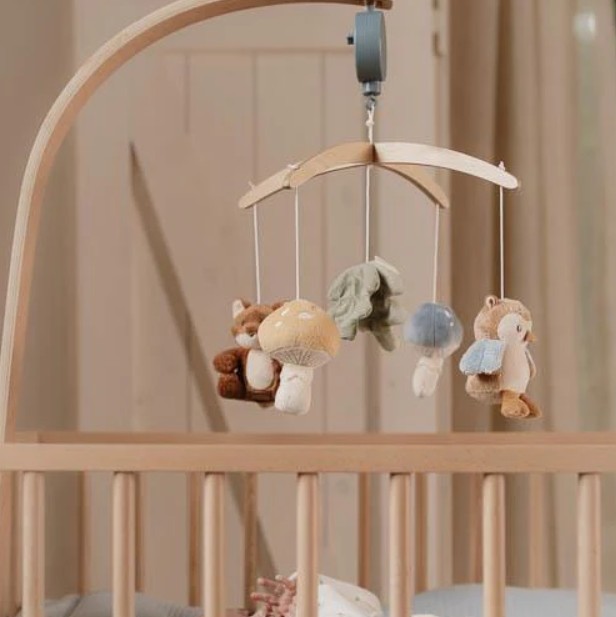 Little Dutch Toys - Houten muziekmobiel - Forest Friends FSC