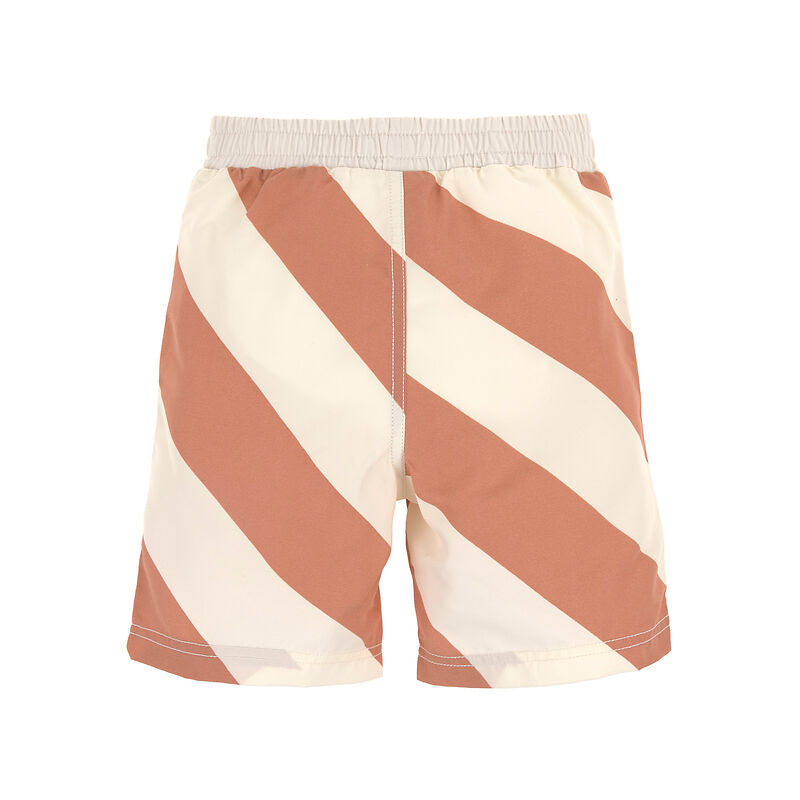 Lassig - Board Shorts - Stripes Clay/Sea Salt