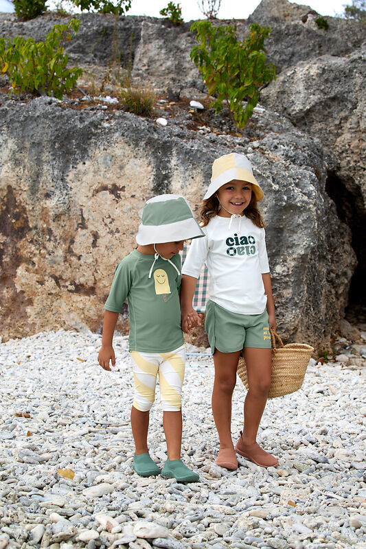 Lässig - UV-werend (zwem)T-shirt met korte mouwen - Popsicle Green