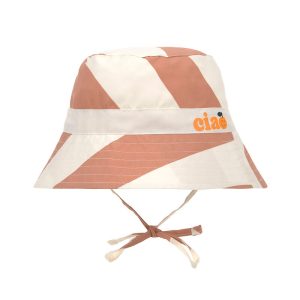 Lässig - Zonnehoedje - Stripes Clay/Sea Salt