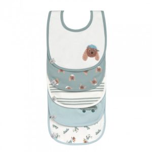Lässig - Value Pack Bib 5 pcs Tiny Team - Dog