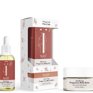 Naïf - Magical Mom Set (body oil, belly balm)