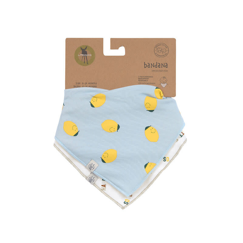 Lässig - Bandana/cowl-neck 2 pcs Happy Fruits Lemon