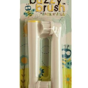 Jack N' Jill Replacement 2 Pack Brushes Buzzy Brush